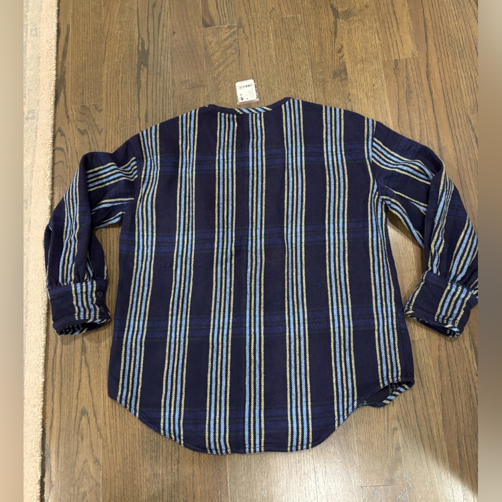 Free People We The Free Perfect In Plaid Pullover - Picture 6 of 11